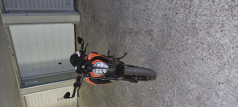 Motorrad verkaufen KTM 125 duke orange Ankauf